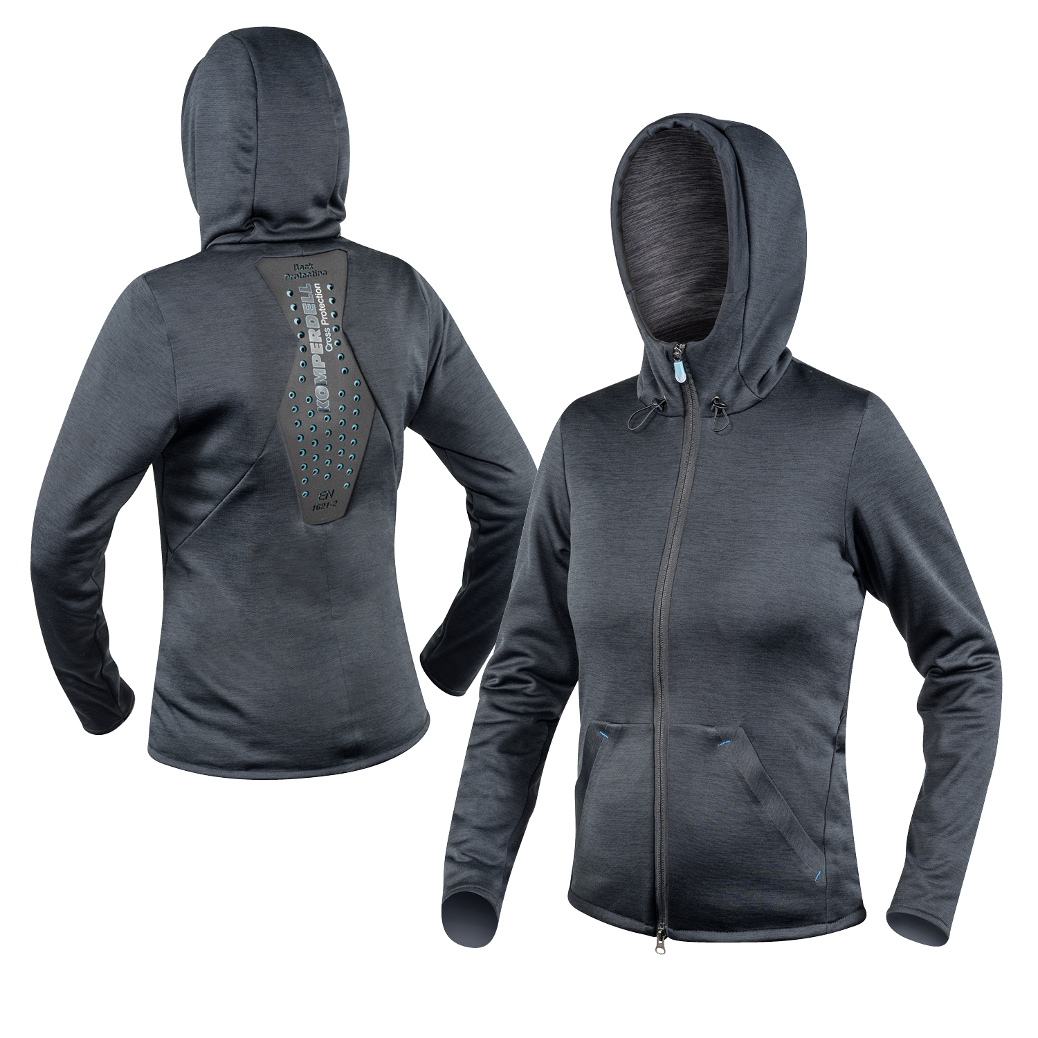 Komperdell Full Zip Hoody Shirt Women